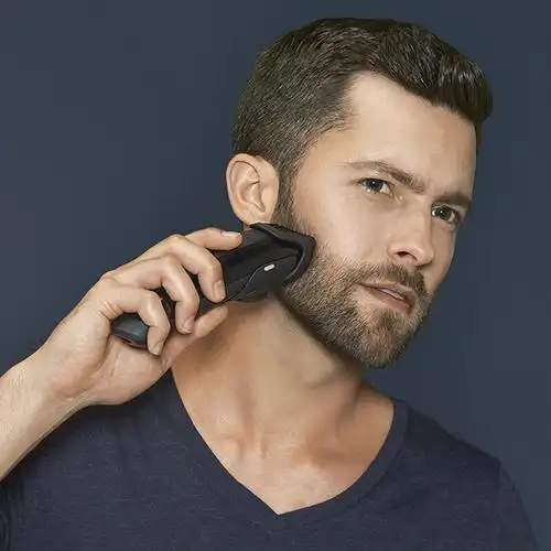 博朗braun男士胡须修剪器无绳充电22040