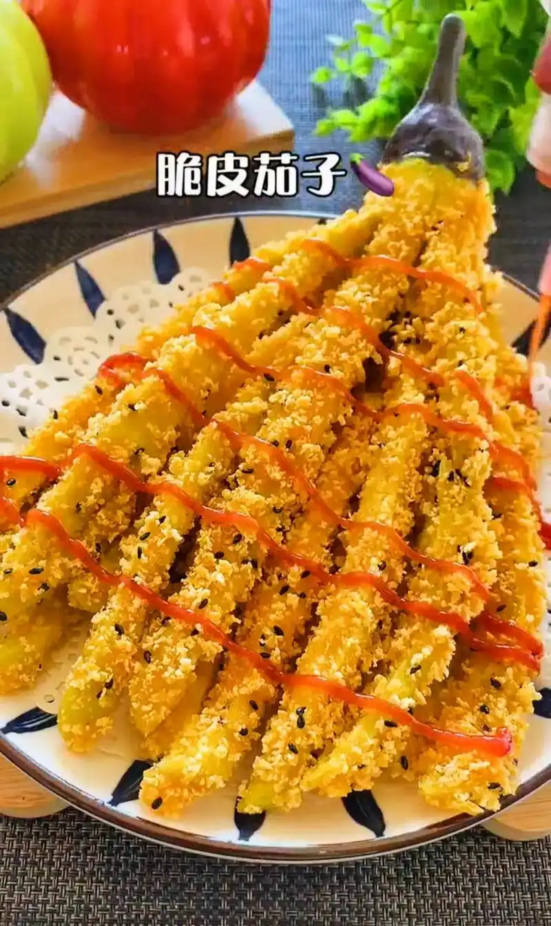 "网红劈腿脆皮茄子",没有不会做的,只有不行动的,分享给您网 - 抖音