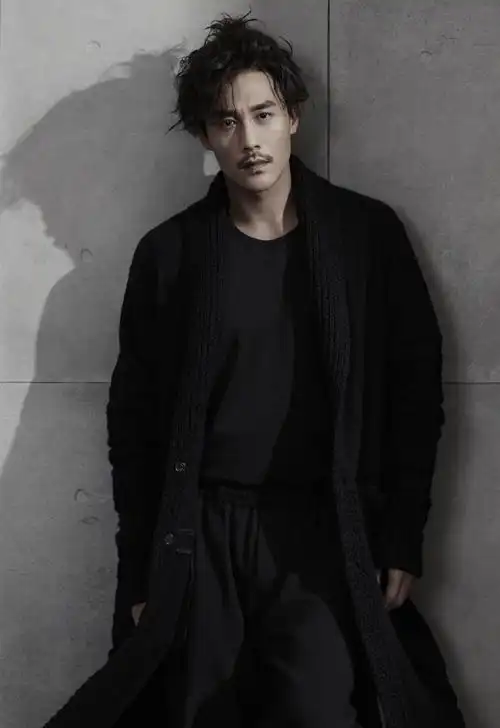 忧郁的男人有魅力吗 留着小胡子男人味十足  第1张