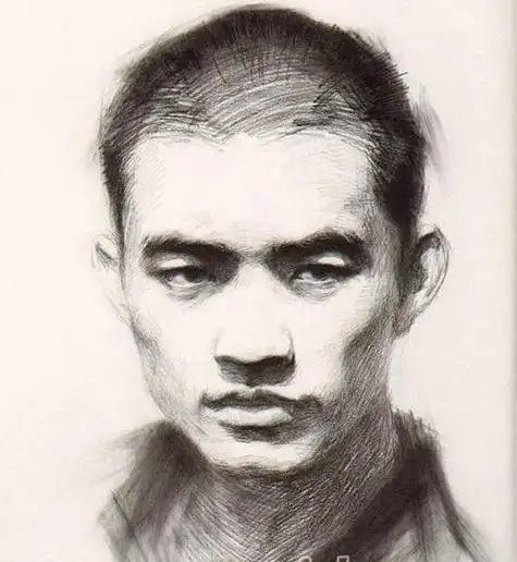 素描头像男青年图片素描头像真人男生图片大全