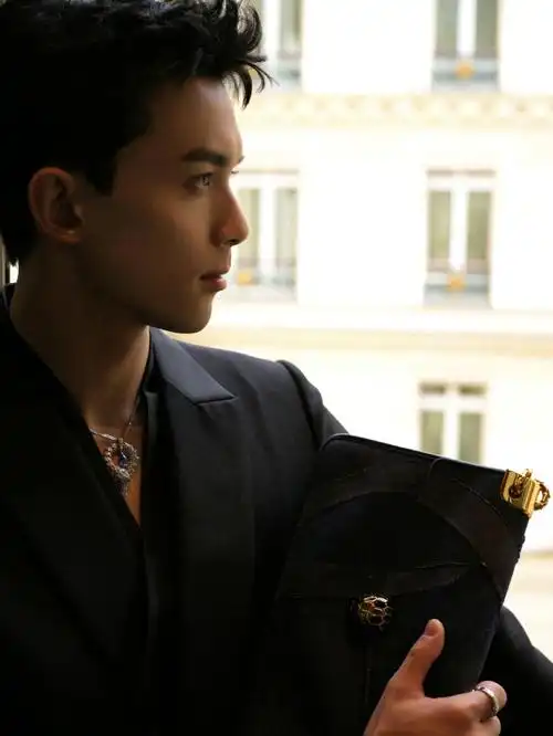 stars love bvlgari#@吴磊leo佩戴bvlgari宝格丽珠宝,腕表及包袋灼贩