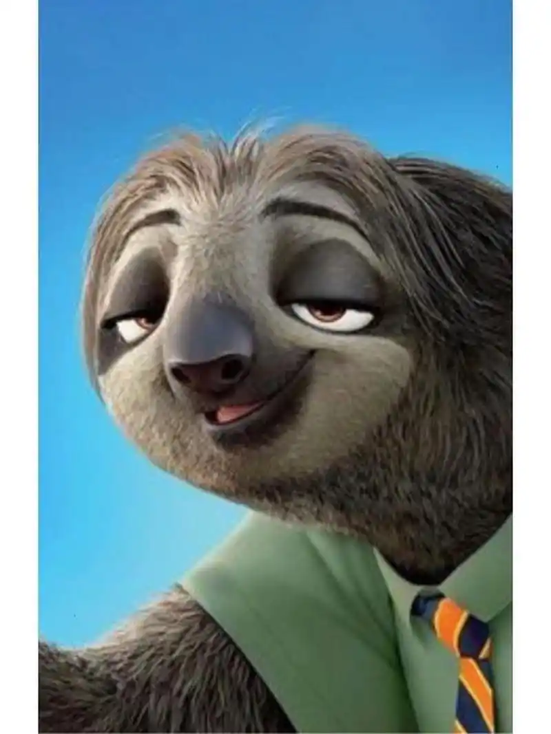 24 树懒闪电 zelin老师说 既然画疯狂动物城 就不能没有闪电 安排起来