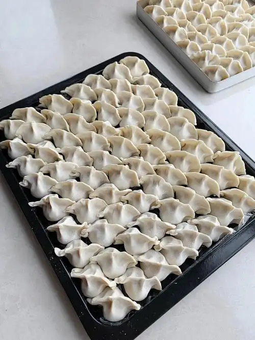 吃不腻的饺子76我爱的马蹄猪肉玉米馅饺子