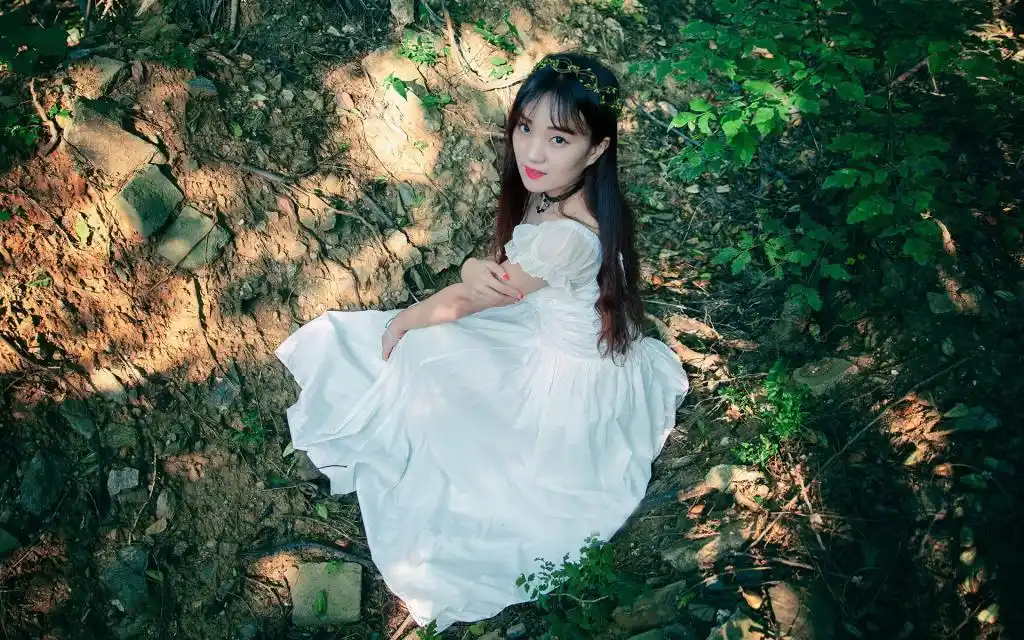 气质温柔的森系女生