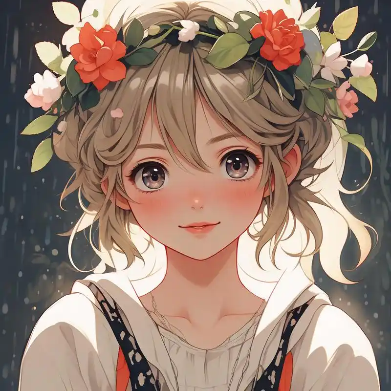 超可爱的微信卡通女头像来啦93