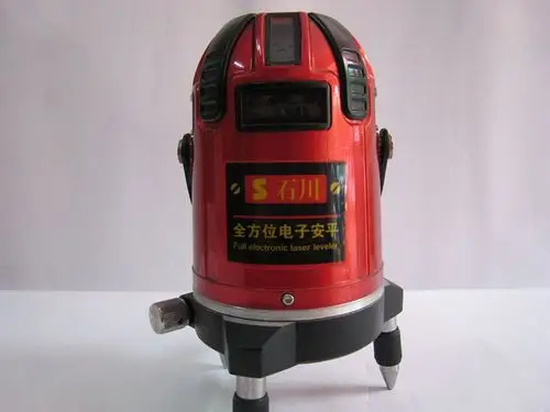 石川电安平激光水平仪红外线激光水平仪电子自动安平水平仪8线