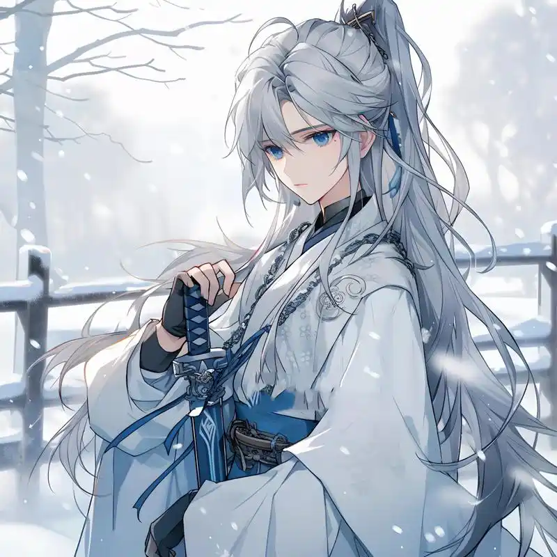 执剑小哥哥,帅得不要不要的|古风男生头像 我就问一句,这些小哥哥可