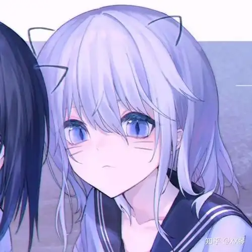 有没有两人闺蜜头像动漫紫色系