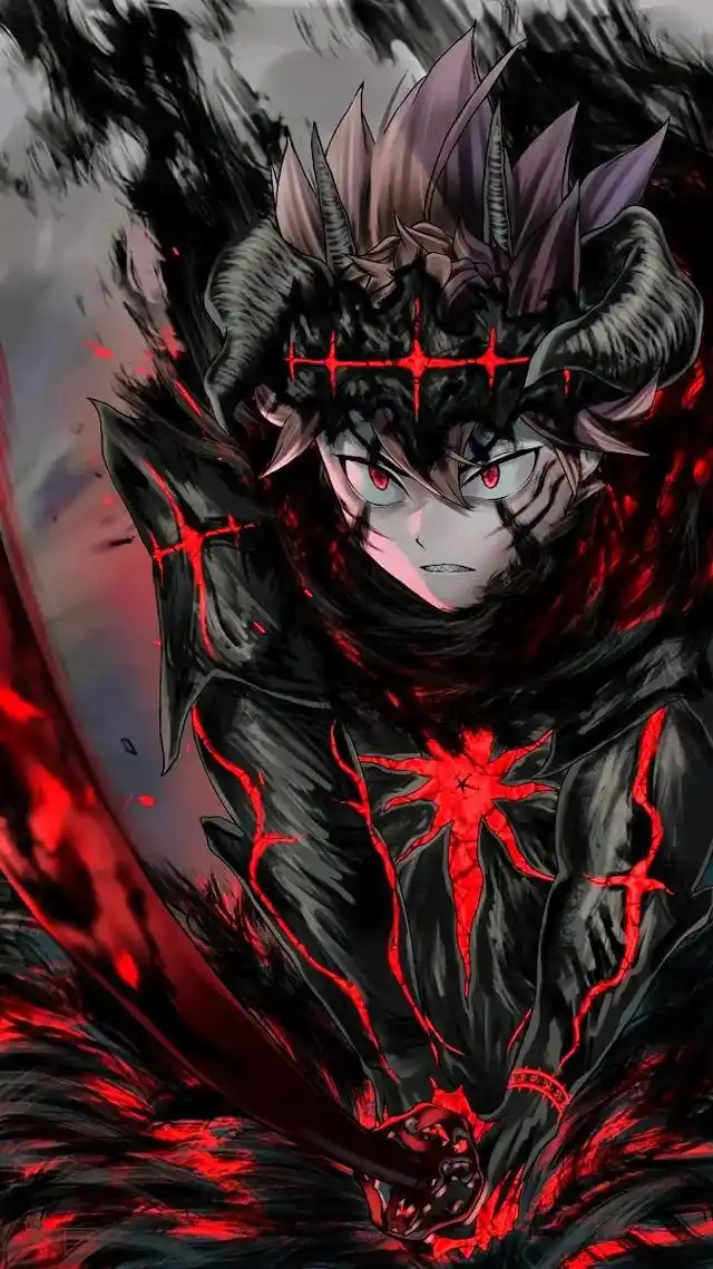 图集#壁纸#黑色五叶草#阿斯塔#经典语录 永不言弃,就是我的魔法