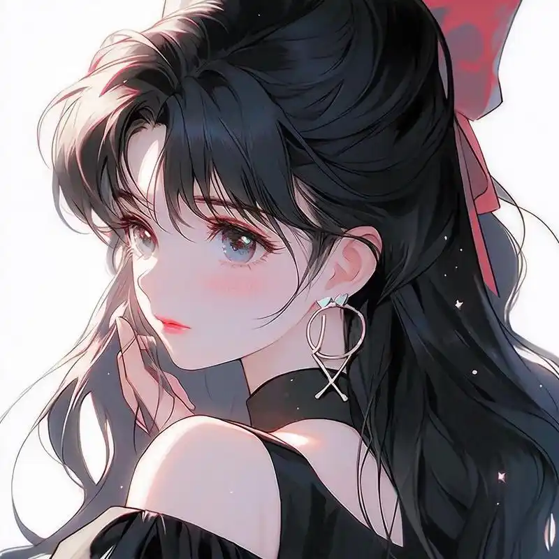 女生动漫头像系列34|清冷感少女 "鹤别空山,今春不见桃花" 我也不想