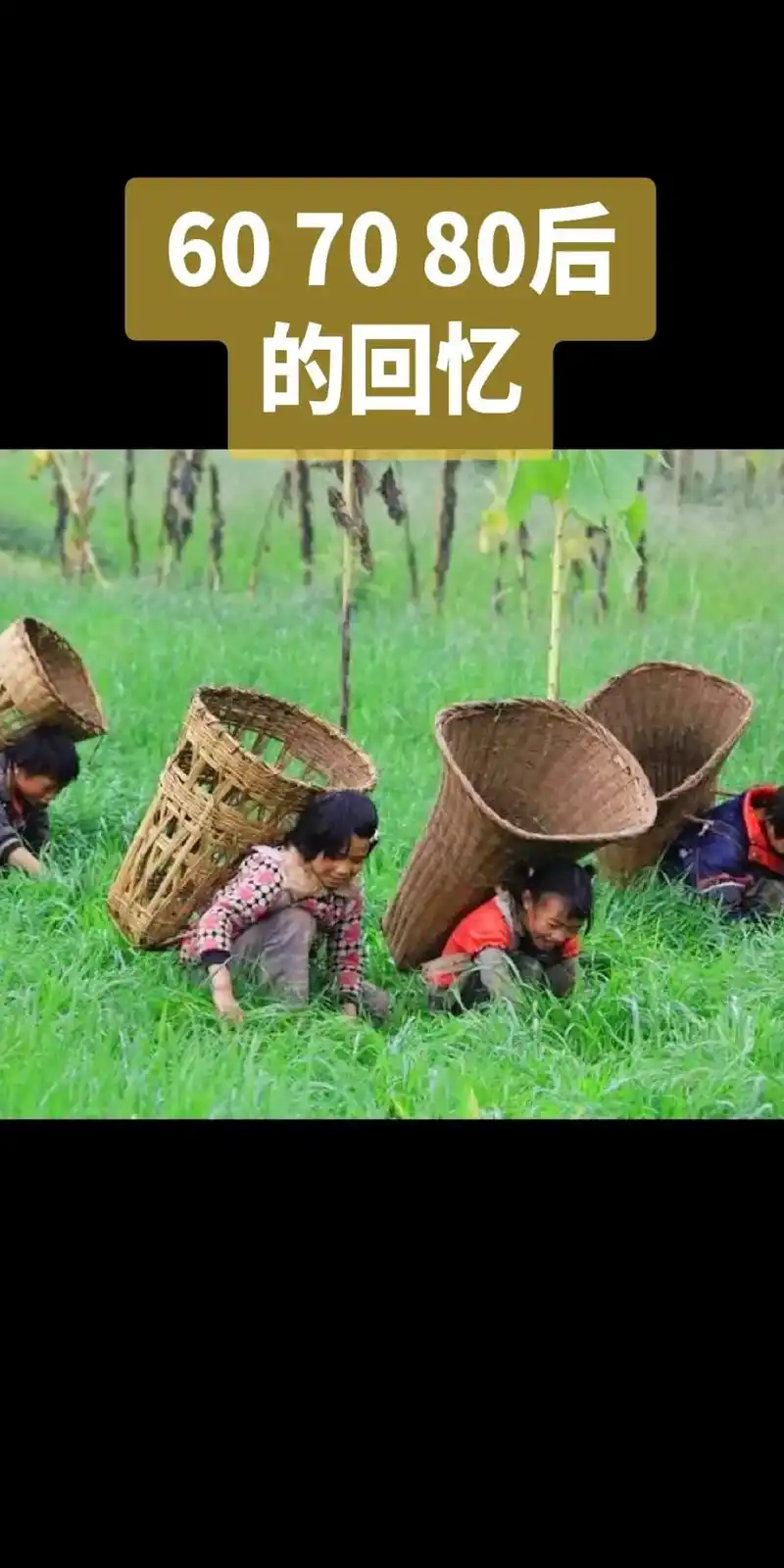607080后的回忆 #致在也回不去的童年#辛酸经历#你见 - 抖音