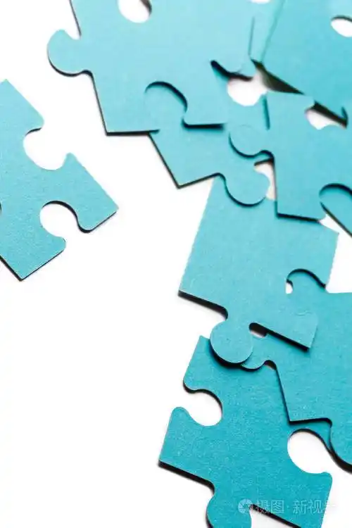 拼图背景连接概念