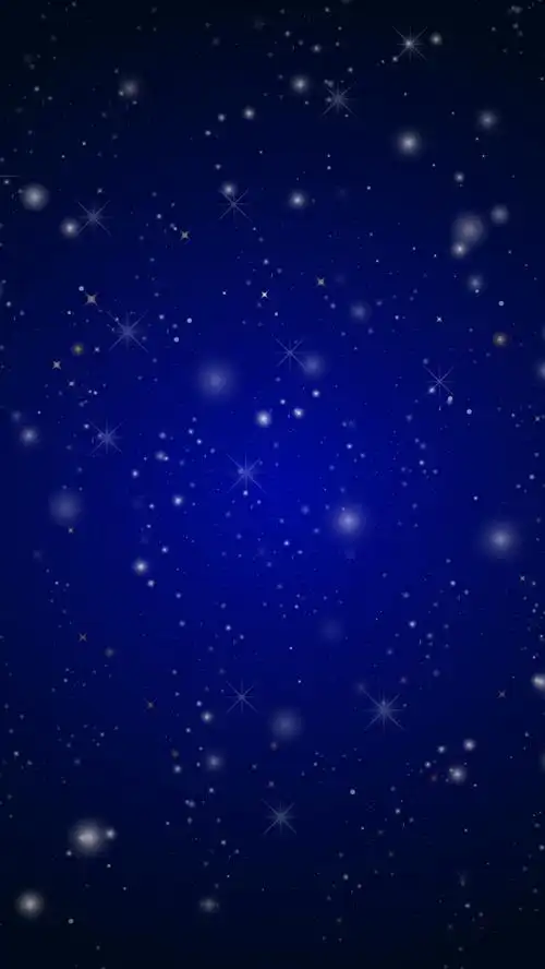 蓝色星空h5背景