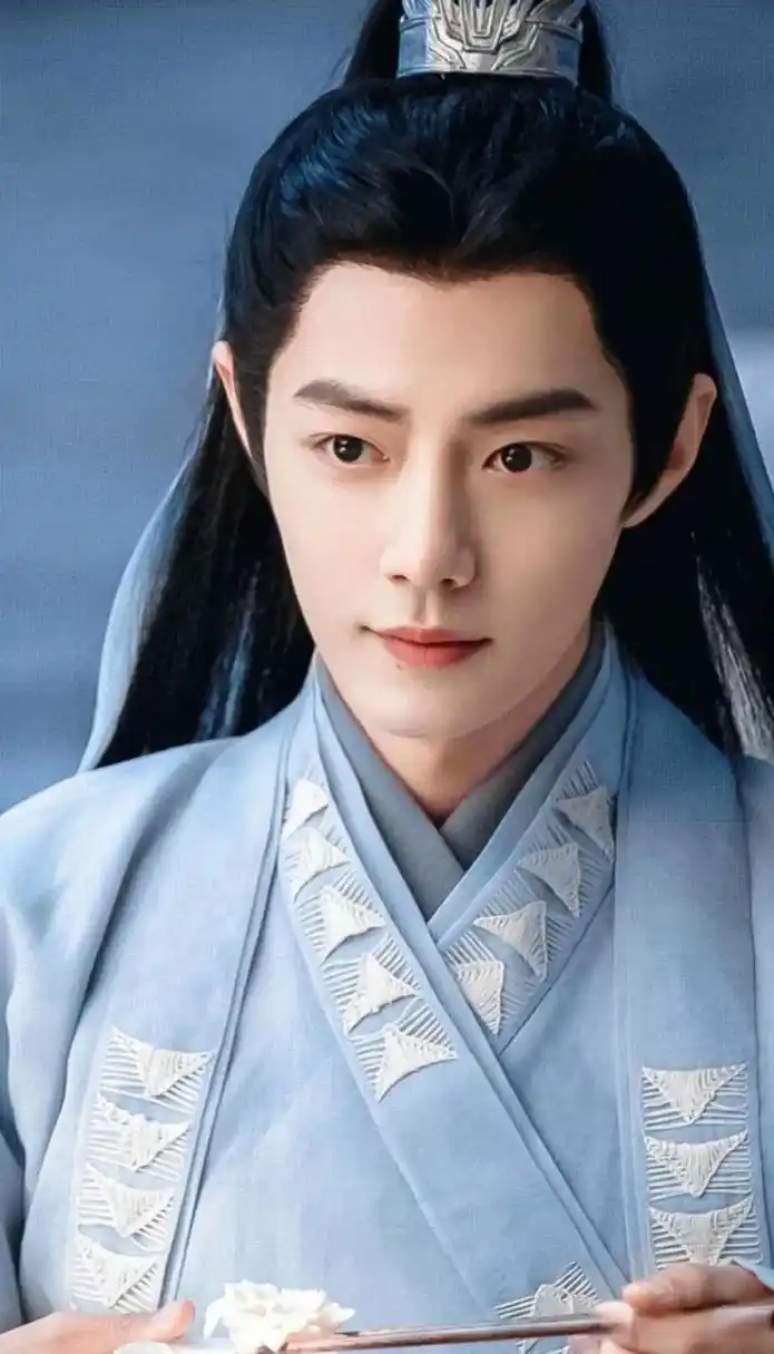 肖战玉骨遥造型封神了神仙颜值眼神好纯玉骨遥02