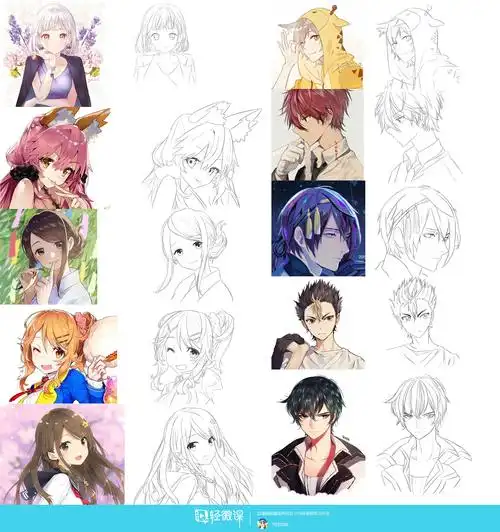 作业:从零开始学漫画设计之漫画人物五官的画法与训练技巧 - 时空旅者