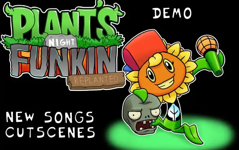 的向日葵玩起了funkin【fnf】mod:plants night funkin replanted