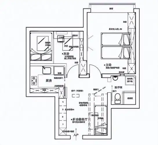 户型 户型图 平面图 660_606