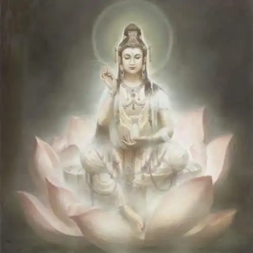 念佛女头像高清唯美修行修心静心信佛女人适宜微信头像图片