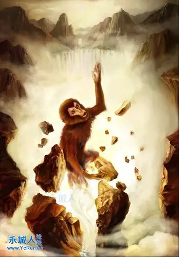 这才是真实的西游记油画版