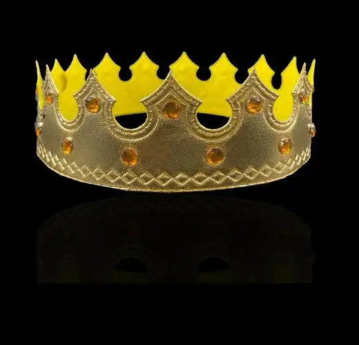 王子皇冠头饰儿童男孩聚会生日主题派对国王王冠舞台话剧演出道具