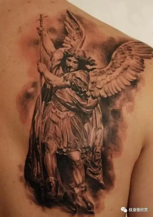 天使纹身图案118张