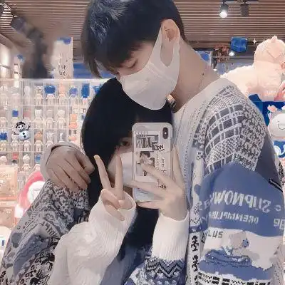 清纯校园学生情侣头像图片