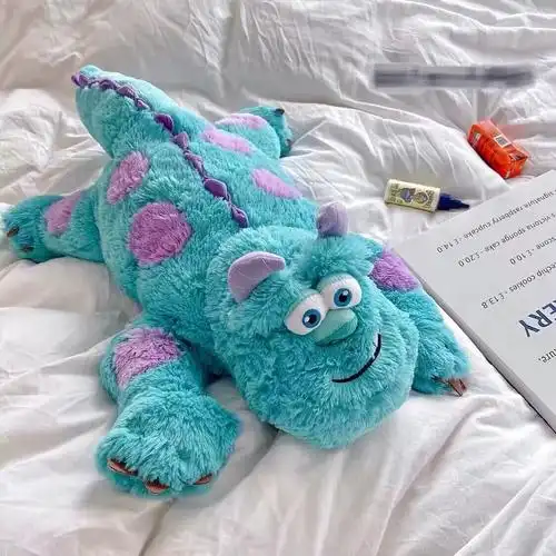 高档苏利文怪兽大学蓝毛怪毛绒玩具公仔大号床上陪睡抱枕生日礼物