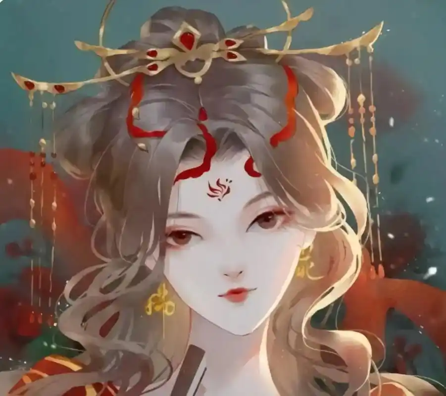 古风头像 #红衣古装 #好看的动漫头像 - 抖音