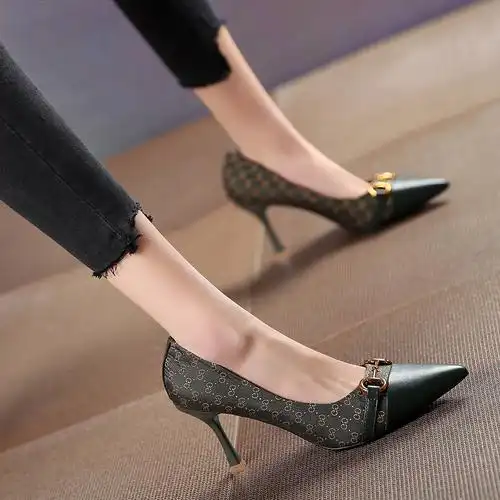 鞋子女高跟鞋细跟公主