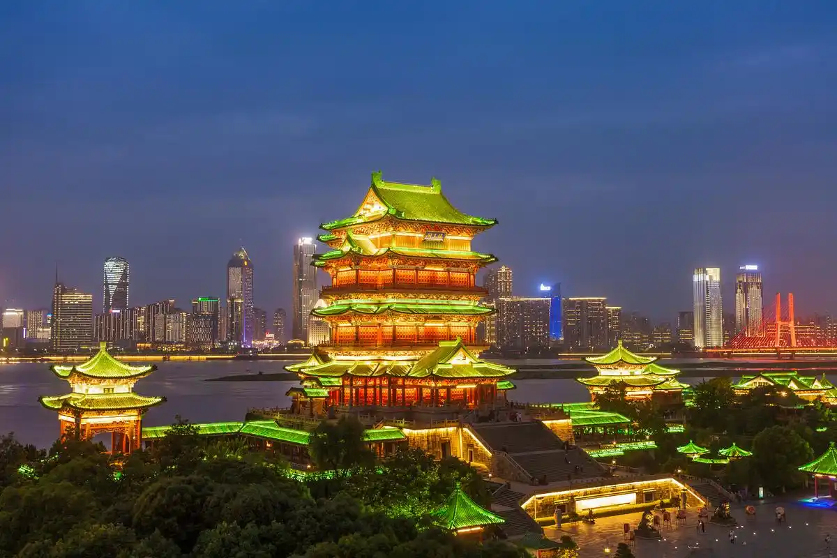 滕王阁,位于江西省南昌