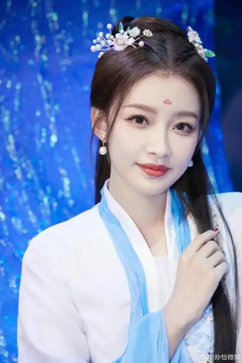 孙怡广寒宫里的嫦娥仙子古装简直美翻了