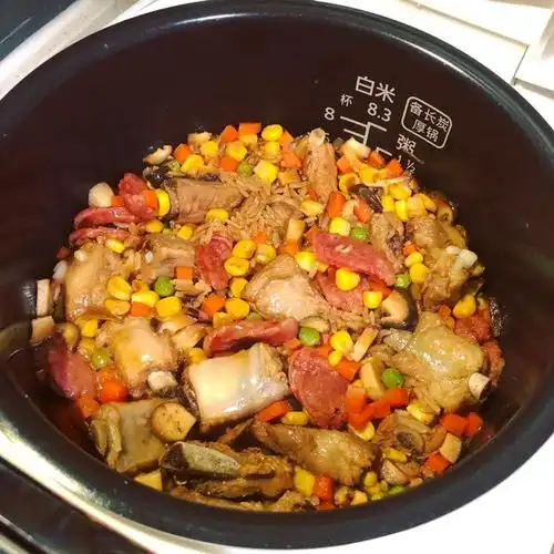 yuki刘做的懒人电饭煲焖饭