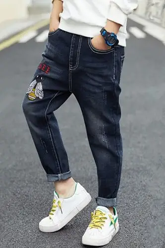 男童牛仔裤2020新款童装儿童裤子中大童儿童韩版洋气春款长裤