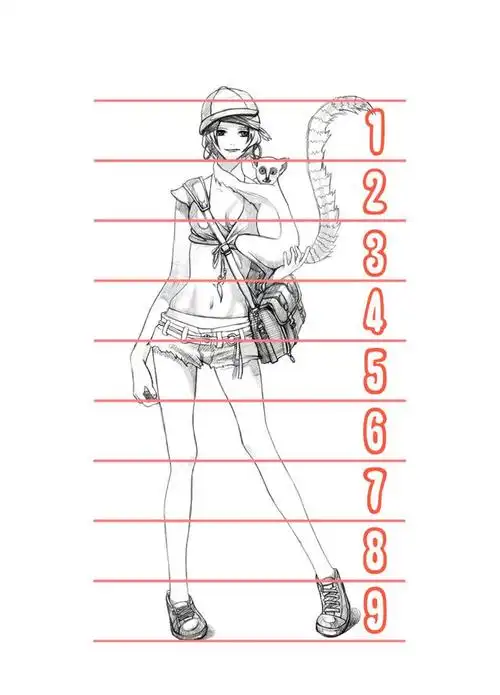 看完这篇,马上学会画人物-比例