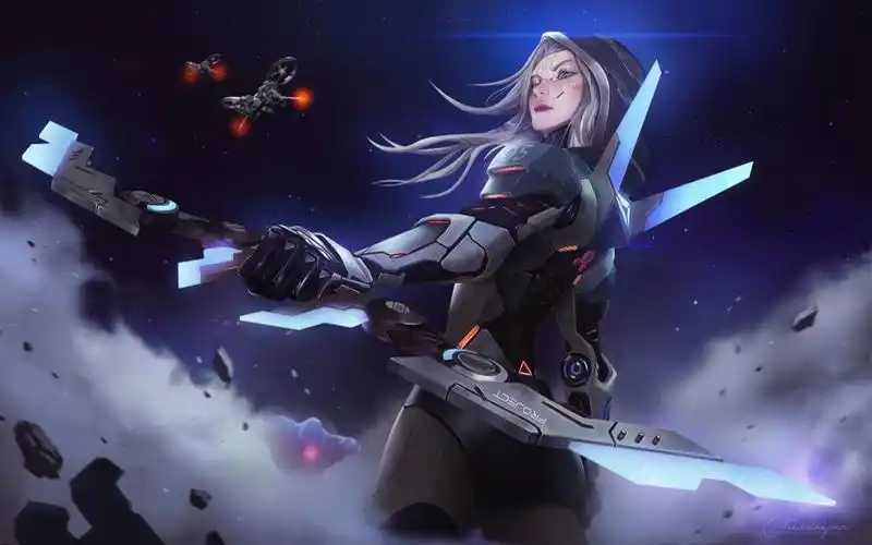 腾讯建模师制作lol源计划艾希阿瓦罗萨之弓流程,3dmax武器建模,全干货