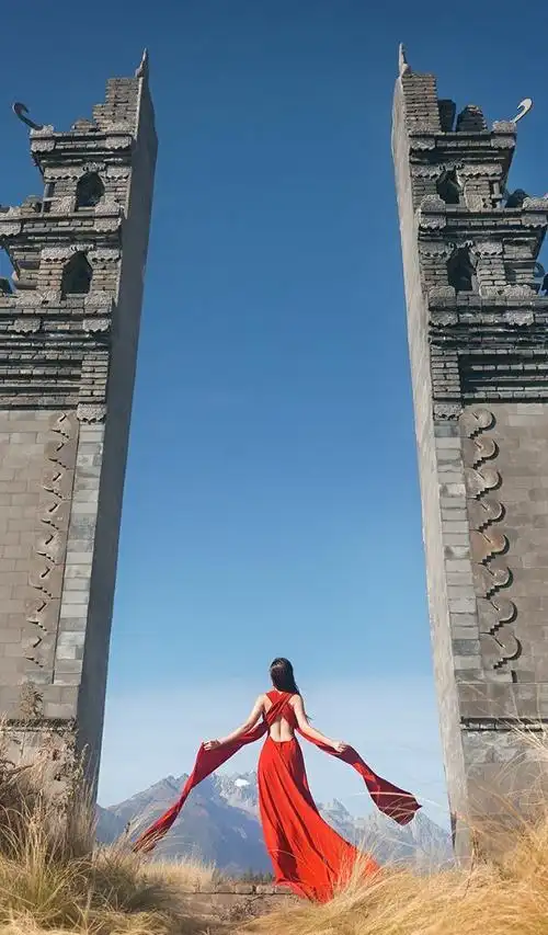 唯美人物意境图片女生