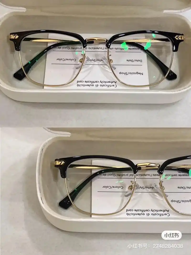 男士金丝半框眼镜√都给我焊脸上!