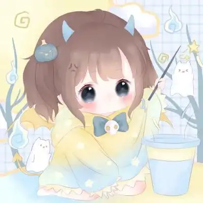 卡通q版可爱女生头像