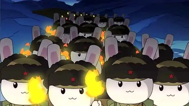 那年那兔那些事:种花兔跨过鸭绿江,雄赳赳气昂昂,敢为兄弟扛起枪