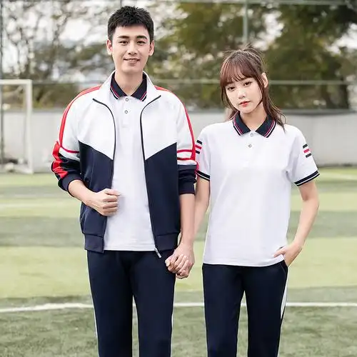 初中生高中生男女三件套中小学生校服套装学院风大学生班服运动会