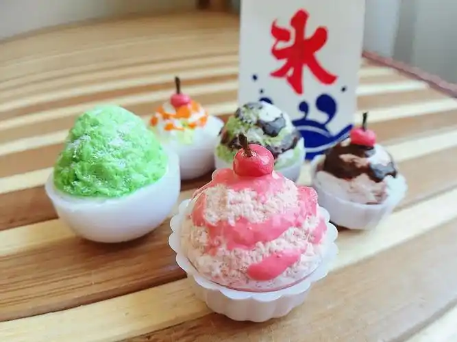 迷你日本粘土食物