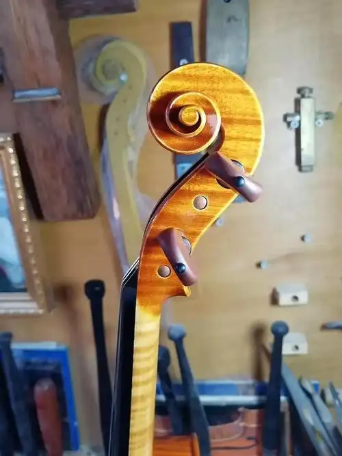 殿堂詹德英提琴工作室纯手工小提琴团购活动手工小提琴制作工序很多