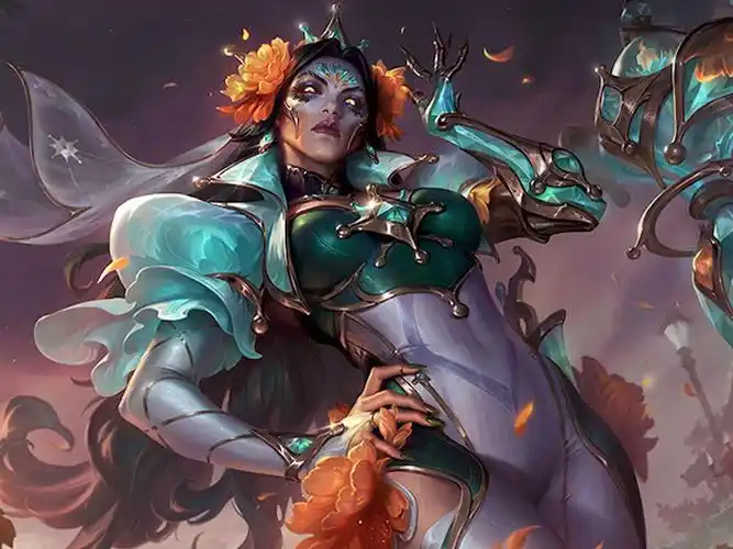 【英雄联盟·皮肤】至臻·魂蔷薇·烈娜塔