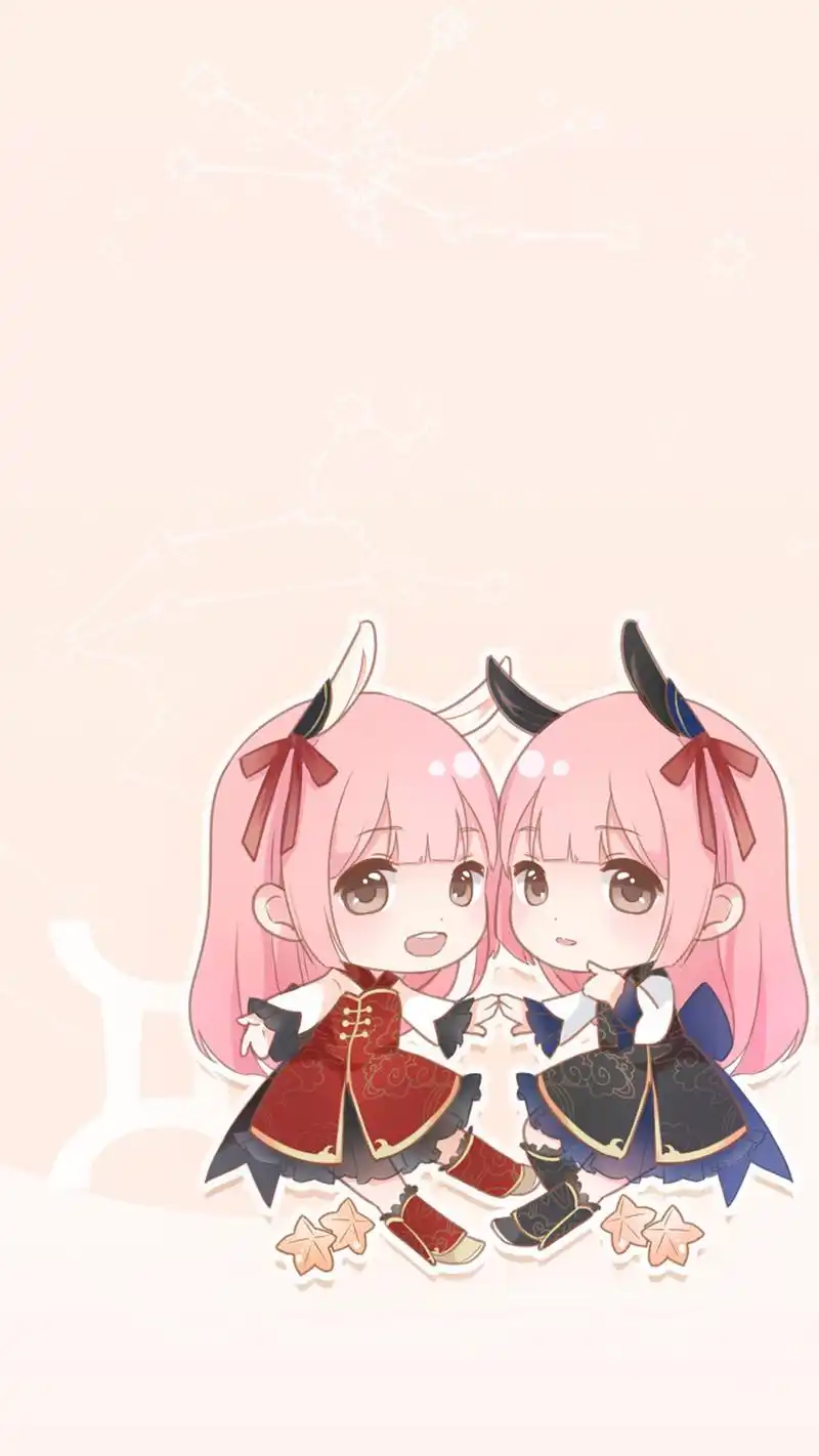 q版奇迹暖暖十二星座图片手机壁纸