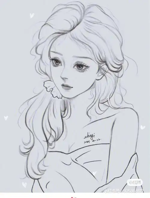 零基础自学画画day22临摹能打几分