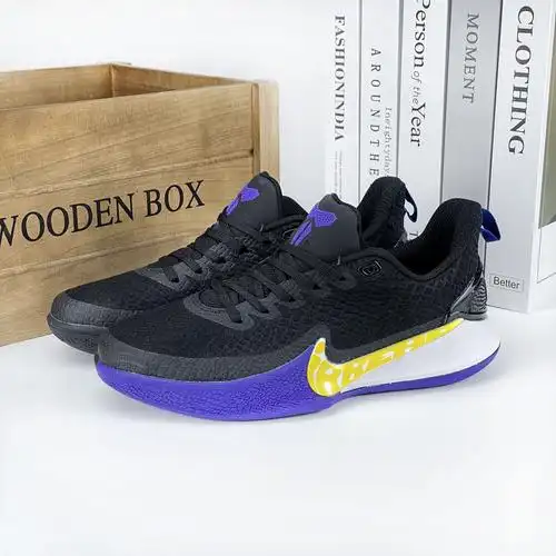 【莆田工厂】kobe科比黑曼巴精神2代5毒液男鞋透气低帮实战篮球鞋