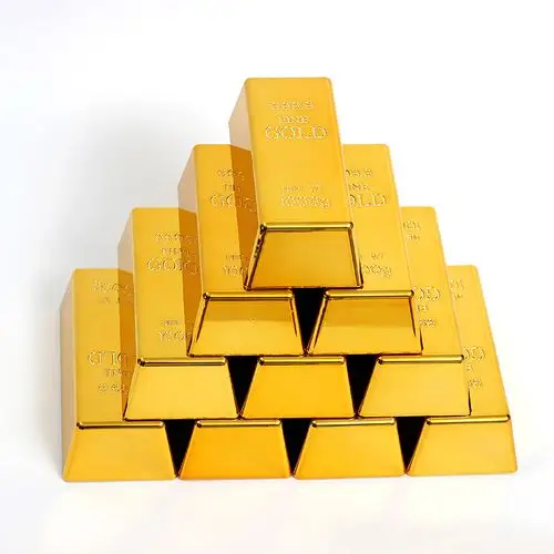 金条仿真道具假金砖饰品摆件影楼拍照复古创意恶搞摆设模型装饰品