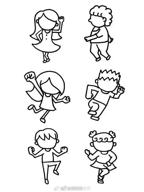 可爱人物简笔画画法教学设计