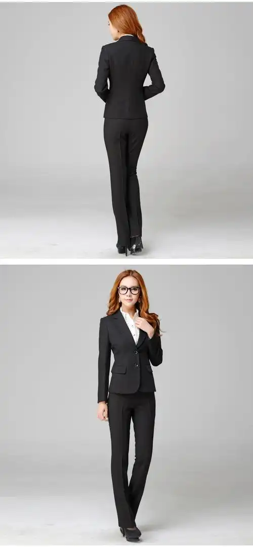 批发零售 2015韩版新款时尚修身西装纯色女西装正装春秋职业装