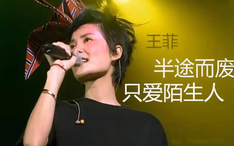 王菲《半途而废 只爱陌生人(medley)》现场live全面体演唱会(日本武道